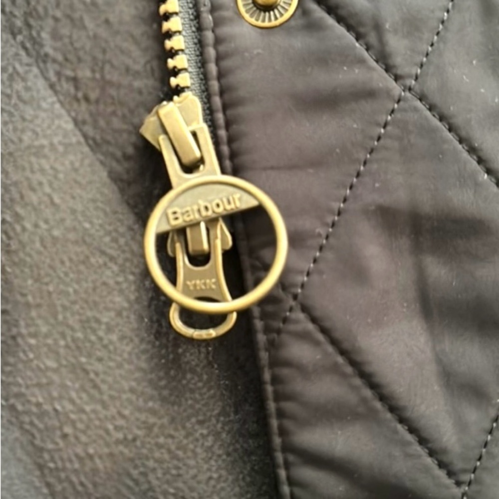 Barbour Quilted Hooded Arrow Jacket-10 - Picture 12 of 14